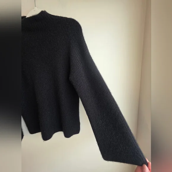 Skull Cashmere Black Cashmere Sweater - Picture 6 of 12